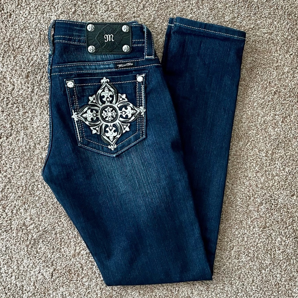 Miss Me Denim Skinny Jeans Size 28